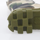 LOUIS VUITTON Damier Graphic Pixel long Boots 9 1/2 Green LV Auth 210459M-14