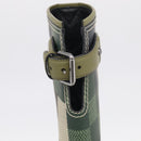 LOUIS VUITTON Damier Graphic Pixel long Boots 9 1/2 Green LV Auth 210459M-32