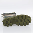 LOUIS VUITTON Damier Graphic Pixel long Boots 9 1/2 Green LV Auth 210459M-34