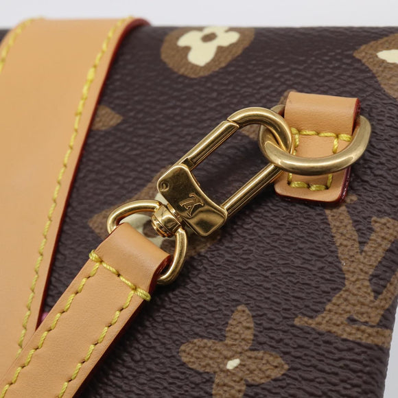 LOUIS VUITTON Monogram Craggy Envelope Pouch Shoulder Bag M83344 Auth 210461SAM
