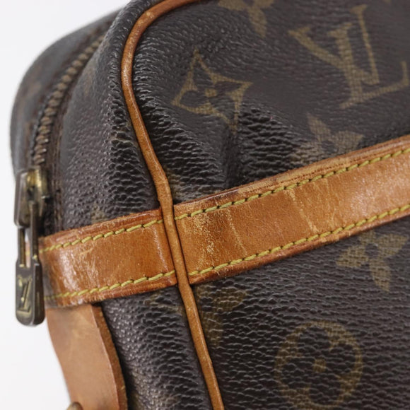 LOUIS VUITTON Monogram Compiegne 28 Clutch Bag M51845 LV Auth 210463