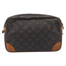 LOUIS VUITTON Monogram Compiegne 28 Clutch Bag M51845 LV Auth 210463-3