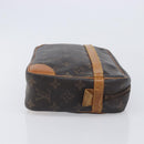 LOUIS VUITTON Monogram Compiegne 28 Clutch Bag M51845 LV Auth 210463-4