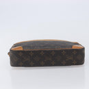 LOUIS VUITTON Monogram Compiegne 28 Clutch Bag M51845 LV Auth 210463-7