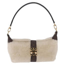 LOUIS VUITTON Monogram Pochette Mia Shoulder Bag Ivory M26245 LV Auth 210465SAM-2