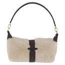 LOUIS VUITTON Monogram Pochette Mia Shoulder Bag Ivory M26245 LV Auth 210465SAM-3