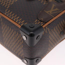 LOUIS VUITTON Damier Giant Mini Soft Trunk Shoulder Bag N60394 LV Auth 210466SM-11