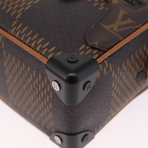 LOUIS VUITTON Damier Giant Mini Soft Trunk Shoulder Bag N60394 LV Auth 210466SM