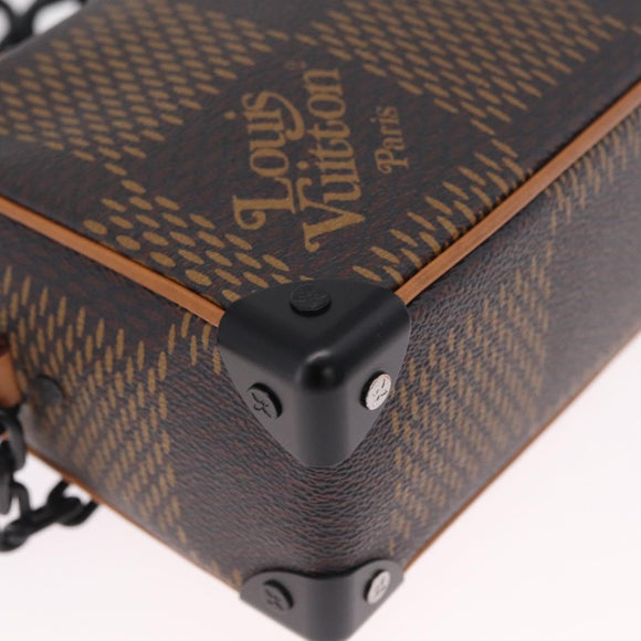 LOUIS VUITTON Damier Giant Mini Soft Trunk Shoulder Bag N60394 LV Auth 210466SM