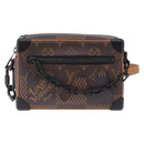 LOUIS VUITTON Damier Giant Mini Soft Trunk Shoulder Bag N60394 LV Auth 210466SM-2