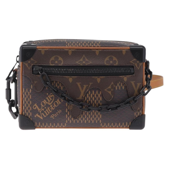 LOUIS VUITTON Damier Giant Mini Soft Trunk Shoulder Bag N60394 LV Auth 210466SM