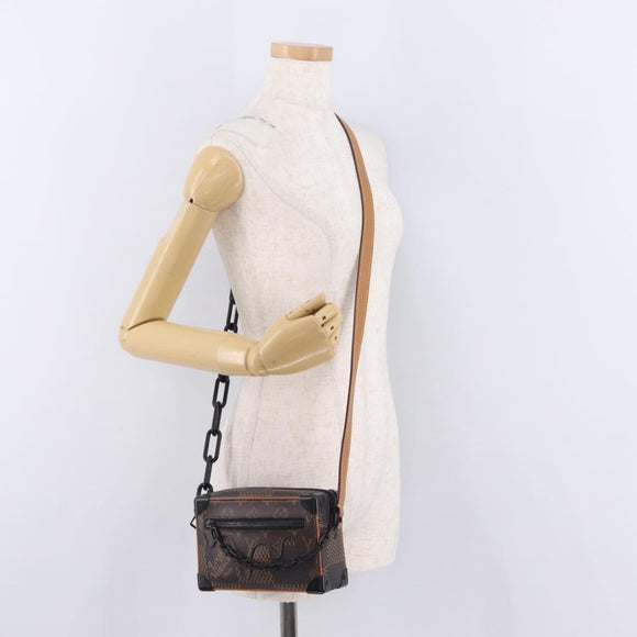 LOUIS VUITTON Damier Giant Mini Soft Trunk Shoulder Bag N60394 LV Auth 210466SM
