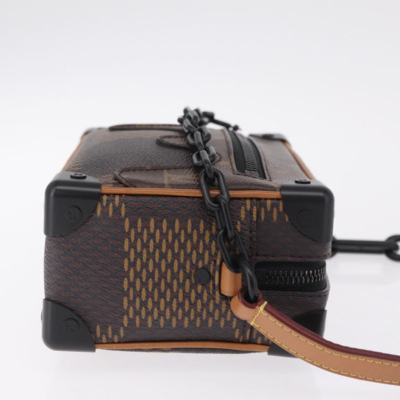 LOUIS VUITTON Damier Giant Mini Soft Trunk Shoulder Bag N60394 LV Auth 210466SM