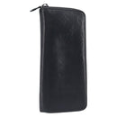 LOUIS VUITTON Monogram Shadow Zippy Wallet Vertical Black M62902 LV Auth 210467-1