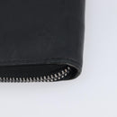 LOUIS VUITTON Monogram Shadow Zippy Wallet Vertical Black M62902 LV Auth 210467-10