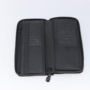 LOUIS VUITTON Monogram Shadow Zippy Wallet Vertical Black M62902 LV Auth 210467-13