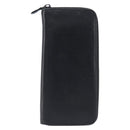 LOUIS VUITTON Monogram Shadow Zippy Wallet Vertical Black M62902 LV Auth 210467-2