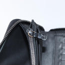 LOUIS VUITTON Monogram Shadow Zippy Wallet Vertical Black M62902 LV Auth 210467-21