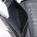 LOUIS VUITTON Monogram Shadow Zippy Wallet Vertical Black M62902 LV Auth 210467-23