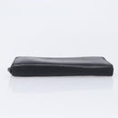 LOUIS VUITTON Monogram Shadow Zippy Wallet Vertical Black M62902 LV Auth 210467-5