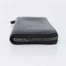 LOUIS VUITTON Monogram Shadow Zippy Wallet Vertical Black M62902 LV Auth 210467-7