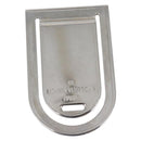 LOUIS VUITTON Avieport Address Money Clip metal Silver M65067 LV Auth 210468-2