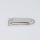 LOUIS VUITTON Avieport Address Money Clip metal Silver M65067 LV Auth 210468-5