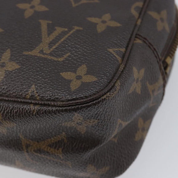 LOUIS VUITTON Monogram Trousse Toilette 28 Clutch Bag M47522 LV Auth 210469