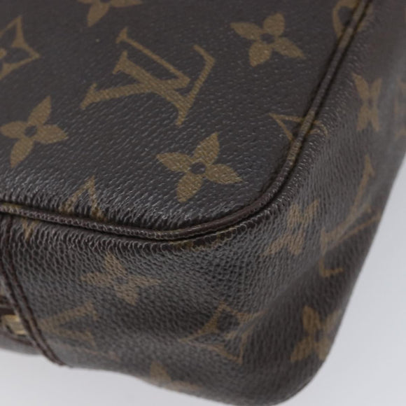 LOUIS VUITTON Monogram Trousse Toilette 28 Clutch Bag M47522 LV Auth 210469