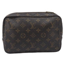 LOUIS VUITTON Monogram Trousse Toilette 28 Clutch Bag M47522 LV Auth 210469-3