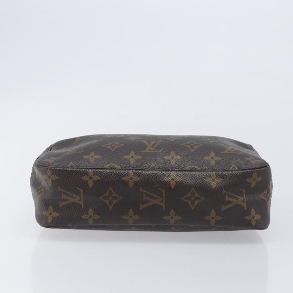 LOUIS VUITTON Monogram Trousse Toilette 28 Clutch Bag M47522 LV Auth 210469