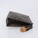 LOUIS VUITTON Monogram Poche Toilette 19 Pouch M47544 LV Auth 210470-4