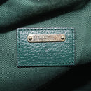 GUCCI 100th Anniversary Shoulder Bag Canvas Green Gold Tone 676682 Auth 210482V-16