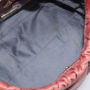 Miu Miu Hand Bag Vittero Dino Leather 2way Pink Gold Auth 210488V-24