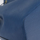 LOUIS VUITTON Epi Petit Noe Shoulder Bag Blue M44105 LV Auth 210489V-14