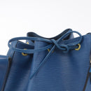 LOUIS VUITTON Epi Petit Noe Shoulder Bag Blue M44105 LV Auth 210489V-17