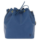 LOUIS VUITTON Epi Petit Noe Shoulder Bag Blue M44105 LV Auth 210489V-2