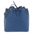 LOUIS VUITTON Epi Petit Noe Shoulder Bag Blue M44105 LV Auth 210489V-3