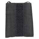 HERMES Her Line Pochette Shoulder Bag Canvas Gray Auth 210492-3