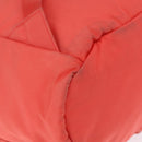 PRADA Backpack Nylon Orange Silver Auth 210493A-16