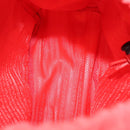 PRADA Backpack Nylon Orange Silver Auth 210493A-28