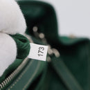 PRADA Hand Bag Nylon 2way Green Silver Auth 210496M-27