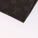 LOUIS VUITTON Monogram Ussuarie Shoes Case M43892 LV Auth 210497V-12