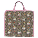 GUCCI x Higuchi Yuuko GG Supreme Bag PVC 2way Beige Silver 630542 Auth 210501M-3