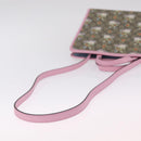 GUCCI x Higuchi Yuuko GG Supreme Bag PVC 2way Beige Silver 630542 Auth 210501M-9