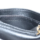 FENDI Mr.Doodle Nano Bucket Pouch Leather White Gold Tone 7AR844 Auth 210507M-26