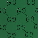 GUCCI GG Canvas Tote Bag Rubber Green 679365 Auth 210511V-3