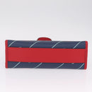 GUCCI Jetsons Collaboration Hand Bag PVC Blue Silver 605614 Auth 210513V-9