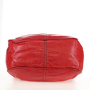 Miu Miu Shoulder Bag Leather 2way Red Gold Auth 210519V-12