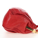 Miu Miu Shoulder Bag Leather 2way Red Gold Auth 210519V-5